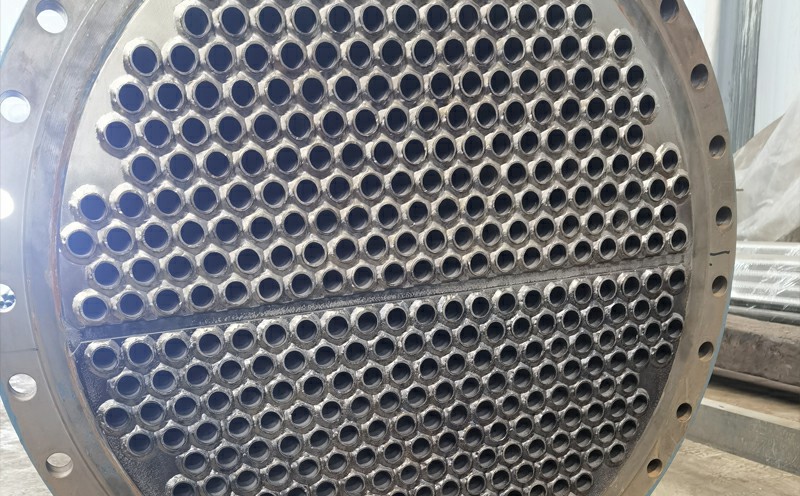 管壳式换热器防腐施工
